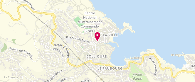 Plan de Boucherie Jamme, 25 Rue Pasteur, 66190 Collioure