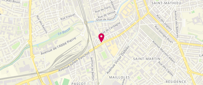 Plan de Boucherie Chevaline, 68 avenue Julien Panchot, 66000 Perpignan