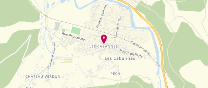 Plan de Spar, 5 Bis Rue Principale, 09310 Les Cabannes