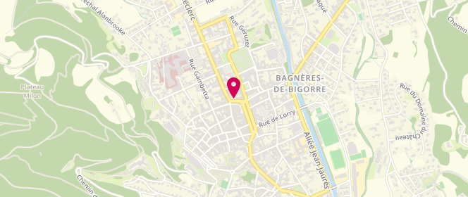 Plan de Boucherie Charcuterie Dubarry, Marche Couvert - Les Halles, 65200 Bagnères-de-Bigorre