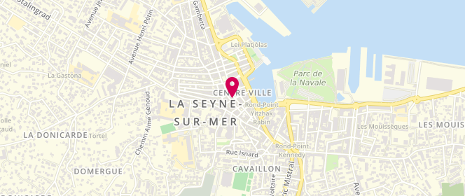 Plan de Boucherie Seynoise, 11 Rue Cyrus Hugues, 83500 La Seyne-sur-Mer