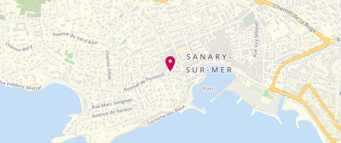 Plan de Boucherie Sanaryenne, 25 Avenue Gallieni, 83110 Sanary-sur-Mer