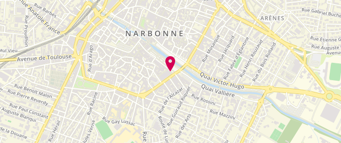 Plan de Boucherie Charcuterie Bareil, Boulevard Dr Ferroul, 11100 Narbonne