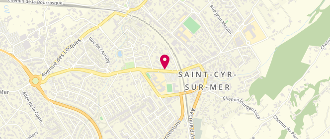 Plan de Le Boucher, 100 avenue du Maréchal Juin, 83270 Saint-Cyr-sur-Mer