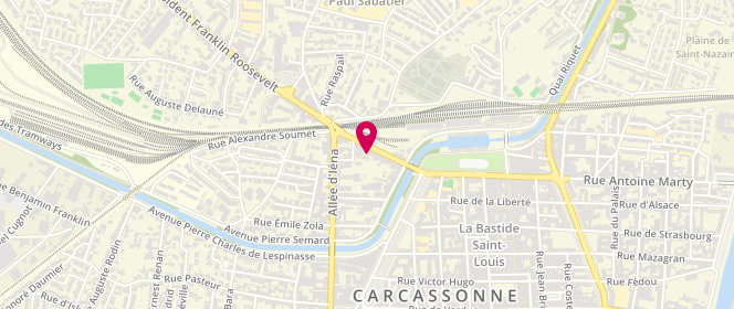 Plan de Boucherie Izard, 27 Avenue Franklin Roosevelt, 11000 Carcassonne