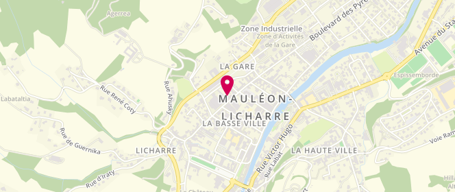 Plan de Boucherie Etcheberry, 33 Boulevard Gambetta, 64130 Mauléon-Licharre