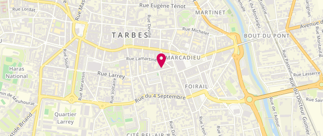 Plan de Boucherie des Eleveurs, 51 Rue Larrey, 65000 Tarbes