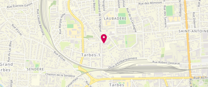 Plan de Boucherie Riad Marrakech Halal Tarbes, 2 avenue Antoine de Saint-Exupéry, 65000 Tarbes