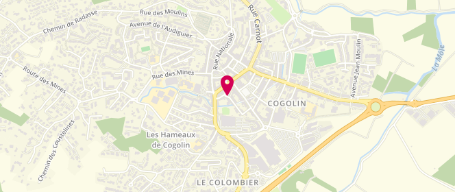 Plan de Boucherie El Djaouda, 2 Rue Parmentier, 83310 Cogolin