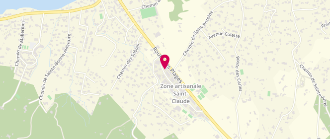 Plan de Boucherie Arnaud, Route des Plages
5 Zone Artisanale Saint-Claude, 83990 Saint-Tropez