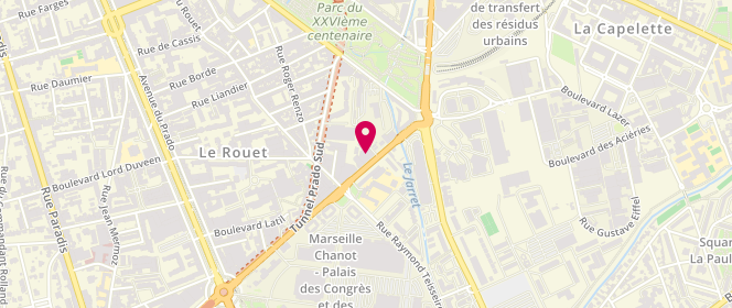 Plan de Mon Boucher Gourmet, 87 Boulevard Rabatau, 13008 Marseille