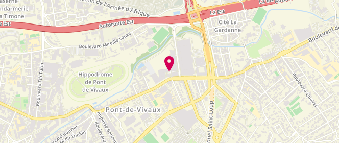 Plan de La nouvelle boucherie, 137 Boulevard de Pont de Vivaux, 13010 Marseille
