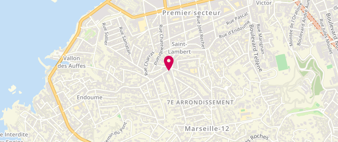 Plan de Meroli Patrick, 205 Rue Endoume, 13007 Marseille
