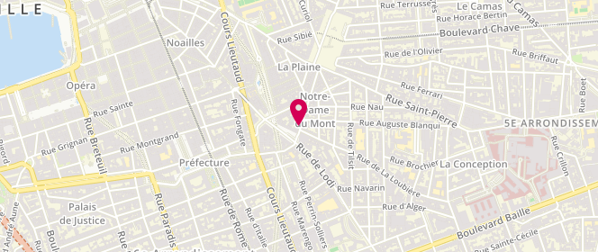 Plan de Boucherie Fontange, 18 Rue Fontange, 13006 Marseille