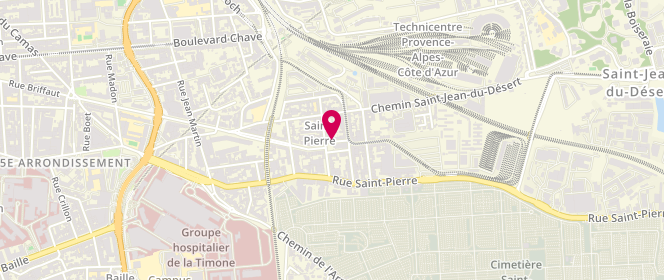 Plan de Boucherie Saint Pierre, 3 place Pol Lapeyre, 13005 Marseille