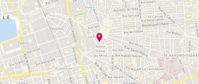 Plan de Amir, 16 Rue Saint Michel, 13006 Marseille