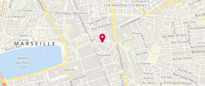 Plan de Les Comptoirs des Viandes, 15 Rue Longue des Capucins, 13001 Marseille