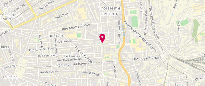Plan de Boucherie Gonord, 19 Rue George, 13005 Marseille