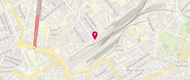 Plan de Boucherie Viandes & Compagnie, 66 Boulevard National, 13001 Marseille