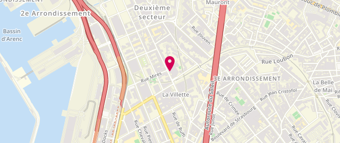 Plan de Boucherie euromed, 50 avenue Roger Salengro, 13003 Marseille