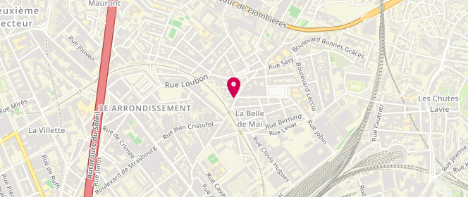 Plan de Les 4 Îles, 99 Rue Louis Mouronval, 13003 Marseille