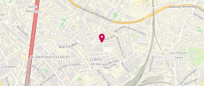 Plan de Boucherie du Marche, 3 boulevard Boyer, 13003 Marseille