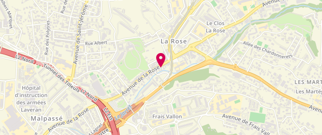Plan de Boucherie la Maison des Viandes, 174 avenue de la Rose, 13013 Marseille