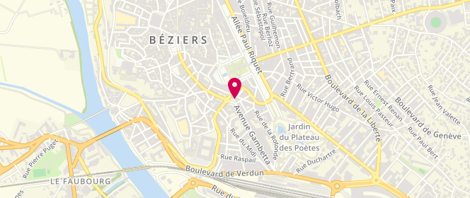 Plan de Boucherie Sidi Boucif, 5 Avenue Gambetta, 34500 Béziers