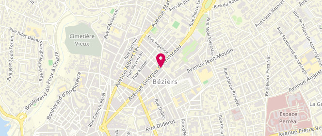 Plan de Boucherie de la Poste, 104 avenue Georges Clemenceau, 34500 Béziers