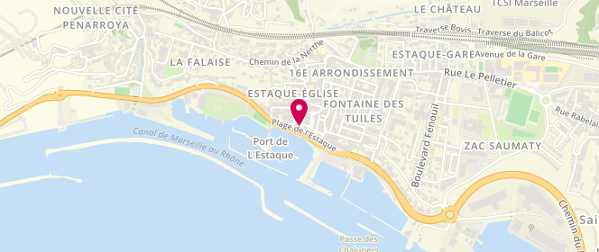 Plan de Bernard et Tristan, 60 Plage de L&#039;Estaque, 13016 Marseille