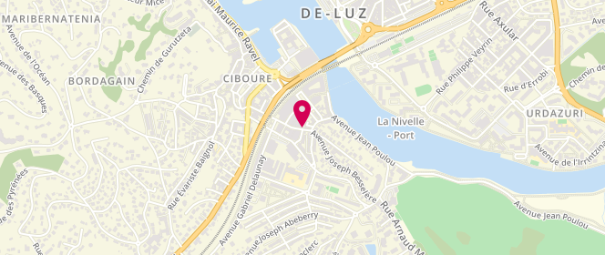 Plan de Boucherie Charcuterie du Golf Sébastien, 29 Rue Aristide Bourousse, 64500 Ciboure