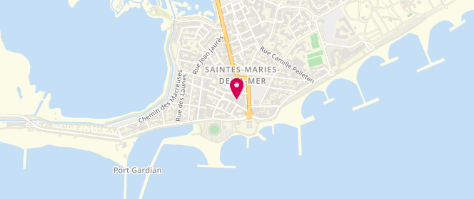Plan de Boucherie Balboa, 10 Rue des Pénitents Blancs, 13460 Saintes-Maries-de-la-Mer
