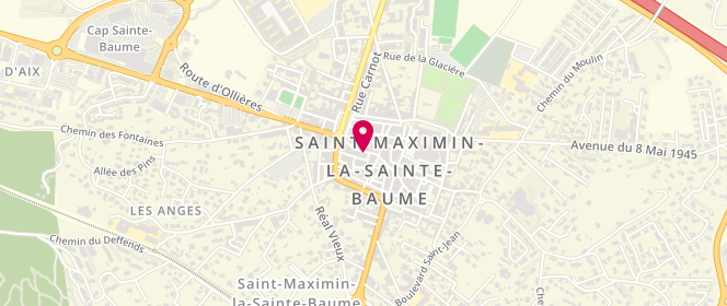 Plan de Bismilah, 28 Rue de la République, 83470 Saint-Maximin-la-Sainte-Baume