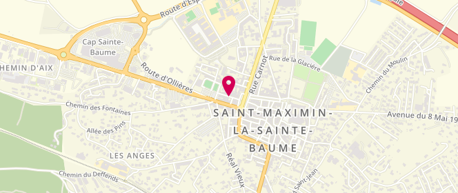 Plan de Les Trois Petits Cochons, Rue Gutemberg, 83470 Saint-Maximin-la-Sainte-Baume