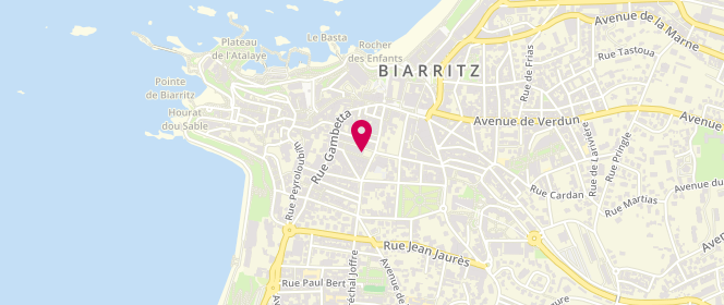 Plan de Boucherie Charcuterie Carrere, Halles Centrale, 64200 Biarritz