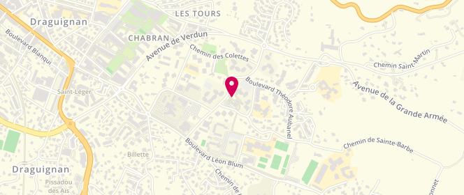 Plan de La Fanïs, Centre Commercial
Boulevard Marcel Pagnol, 83300 Draguignan