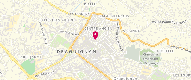 Plan de Boucherie Labat, 27 Place du Marche, 83300 Draguignan