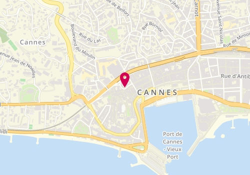 Plan de Maison Lerda, 10 Rue Forville, 06400 Cannes