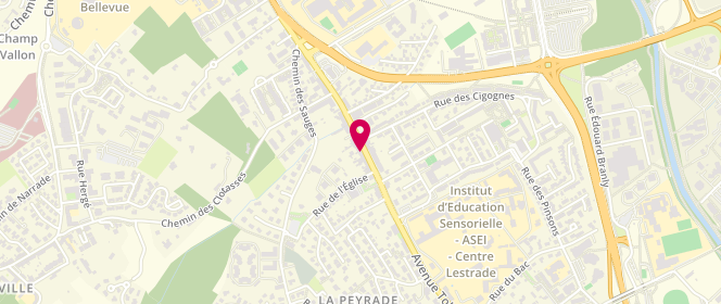 Plan de Calbet Gérald, 7 avenue Tolosane, 31520 Ramonville-Saint-Agne
