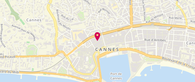 Plan de Boucherie Agricole : Boucherie à Cannes, 9 Rue du Marché Forville, 06400 Cannes