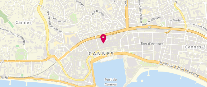 Plan de Boucherie Charcuterie, 38 Rue Meynadier, 06400 Cannes