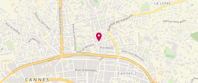 Plan de Alimentation Boucherie Mimont, 35 Rue de Mimont, 06400 Cannes