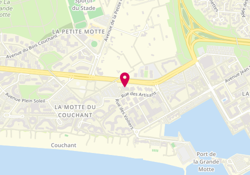 Plan de Chez Thierry, 183 Rue des Artisans, 34280 La Grande-Motte