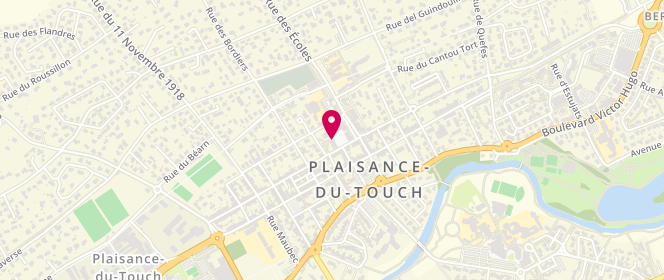 Plan de Le Porc de Plaisance, 6 place Frédéric Bombail, 31830 Plaisance-du-Touch