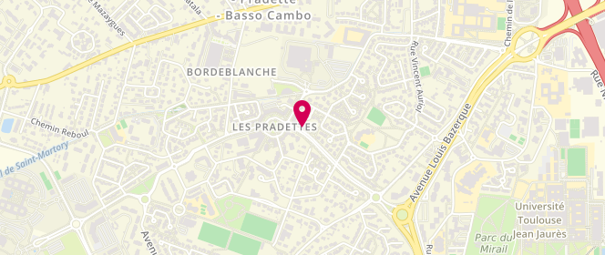 Plan de Boucherie Ikram Halal, 38 Avenue Louis Ariste Passerieu, 31100 Toulouse