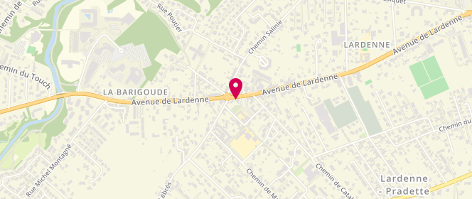 Plan de Boucherie la Violette, 267 avenue de Lardenne, 31100 Toulouse