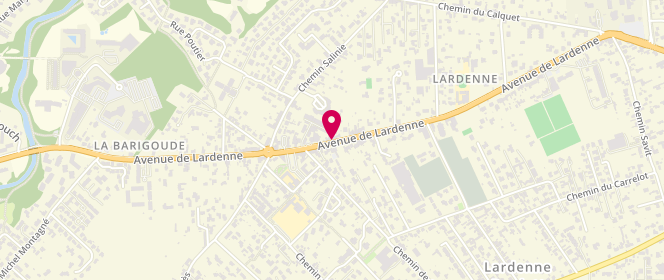 Plan de La Chuletta, 258 avenue de Lardenne, 31100 Toulouse