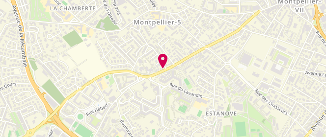Plan de O Boucher, 56 Route de Lavérune, 34070 Montpellier