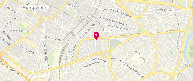 Plan de Le Saint Francois, 6 place Carnot, 34000 Montpellier