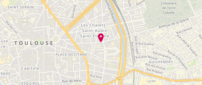 Plan de Boucherie Saint Aubin, 43 Rue de la Colombette, 31000 Toulouse